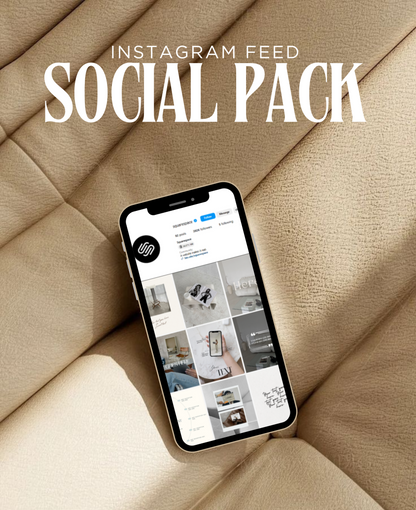 INSTAGRAM FEED TEMPLATE PACK