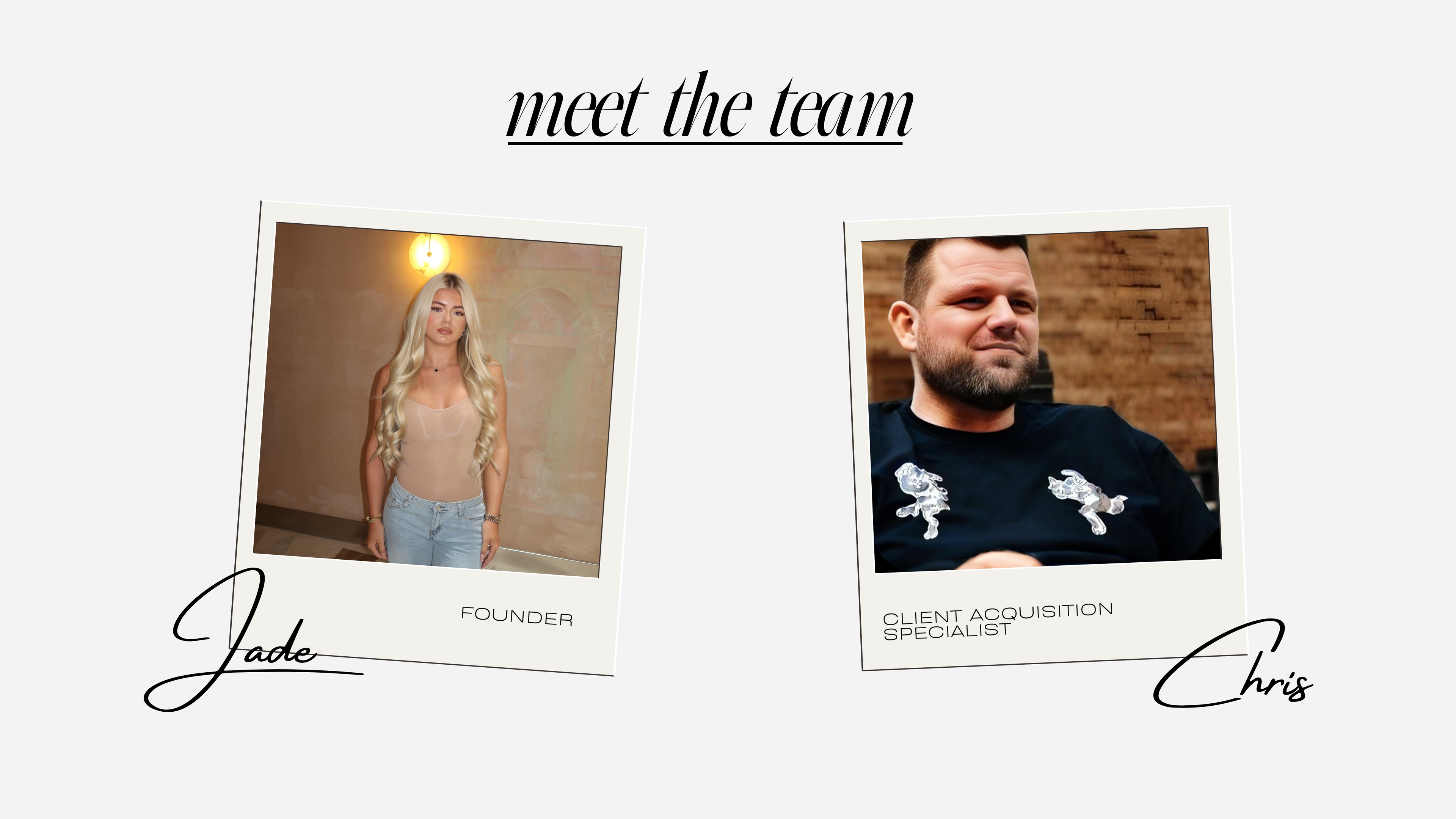 Meet the team